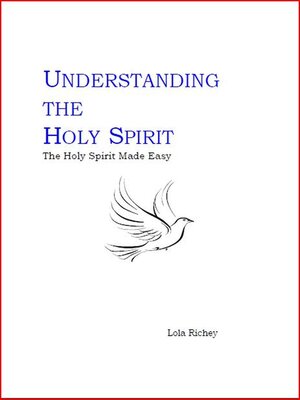 cover image of UNDERSTANDING THE HOLY SPIRIT